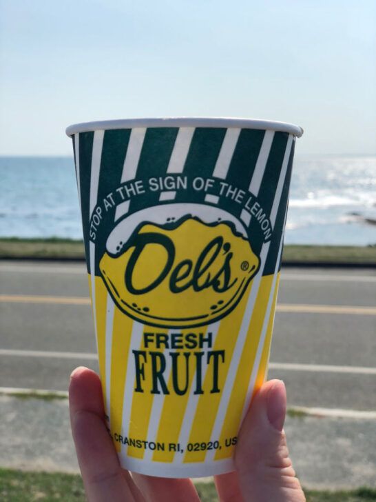Del's Lemonade cup